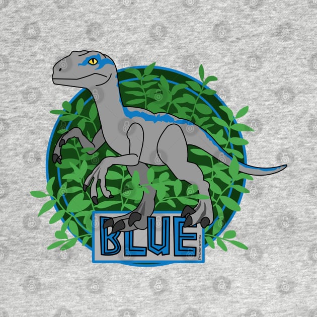 Dinosaur Blue by Pendientera
